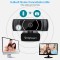 BigPassport 30fps 5P Lens UHD Webcam with Tripod Stand & Inbuilt Mic for Laptop | Advanced Human Detection - Pro-Live N6