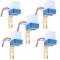 Electrotech Plastic Water Proof 230Volt Auto Day/Night ON/OFF Photocell, LDR Sensor Switch for Lighting (5 Pack)