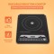 Blue Eagle Induction Cooktop with Push Button 2000W Black | ABS Plastic | Power Source Corded electric |