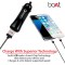 boAt Dual Port Rapid 5V Car Charger Smart Charging with Quick Charge 3.0 for Cellular Phones - Qualcomm Certified