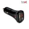 boAt Dual Port Rapid Car Charger with Quick Charge 3.0, USB Type-C to USB-A 2.0 Male 1M Cable - Qualcomm Certified