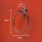 Stainless Steel Chrome Finish Towel Ring for Bathroom, Wash Basin, Napkin-Towel Hanger