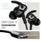 Boult Ammo Type-C Port Wired Earphones, Colour Shuffle Mode, 12mm Bass Drivers, Inline Controls, Pro+ Calling HD Mic