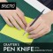 Brustro Crafter Pen Knife with Embossing Stylus 8 Blade refills included