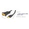 CableCreation USB to Rs-232 (Db9) Serial Converter Adapter Cable 1M for Modem, PC, Printer, Windows 10/8.1/7, Vista, Mac Os