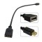 Mini Display Port Male to DisplayPort DP Female Extension 30cm Cable Adapter for Apple MacBook iMac