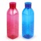 CELLO Florence 1000ml | BPA Free, 100% food grade | Safe Plastic | Refrigerator Safe | Wide Mouth | Leakproof | Set of 2 clear