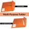 Document File Clear Bag | Transparent Envelope Holder Storage Case Snap Button Container for Papers, Stationery (10 Pcs)