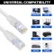 10 Meter CAT 6 Ethernet Patch Cable, RJ45 Computer Network Cord, Cat 6 Patch Cord LAN Cable UTP 24AWG (10m)
