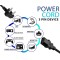 3 Pin Replacement Power Cable, 10M Mains Power Computer Cord for Desktop, PC, Printer, TV