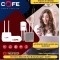 COFE 300Mbps 4G/5G Micro SIM Support WiFi Router, No Configuration Required | 2 Antenna Dual Band - 512MB RAM - CF- 4G 502