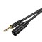 6.5mm Male to XLR Male Stereo Audio Cable for Audio Stereo System Multimedia, Amplifier, Microphone