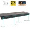 HDMI Splitter 1 In 16 Out Full HD 1080P 1.4V Converter Support 4Kx2K 3D Digital Audio Format | 16 Port HDMI Splitter