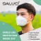 Anti Pollution N95 Reusable Unisex Non Woven fabric Face Mask (10 Pcs) Protective Mask With 5 Layered Filtration