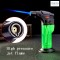 Debire Jet Flame Gas Lighter | Windproof ABS Strong Plastic Handy Liter, Built-in Safety Lock, Multicolored (Red/Black/Orange/Green/Blue) (Pack of 1) Cigarette Lighter