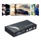 4 Port VGA Splitter 4-in 1-Out Video Metal Splitter Switch Adapter for Sharing LCD PC TV Monitor Support 1920 * 1440