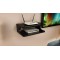 Set top Box Stand | WiFi Router Holder Wooden Wall Shelves for Home | Wall Mount TV Cabinet for Living Room