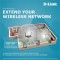 D-Link DAP-1325 Wi-Fi Extender Signal Booster for Home | Internet Repeater with Ethernet Port | One-Touch Setup