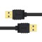 USB 3.0 Male 2M Data Transfer Extension Line Cable for PC, Printer, Hard Disk Video Capture