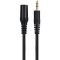 EKAAZ 3.5 mm M-F Aux Extention Stereo Audio Cable | Aux Extender Cable for Car AUX Port, Smartphone(1.5M)