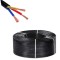 Elevea Copper 0.75MM 3 Core Flexible 90Mtr Electric wire for Home or Domestic Industrial use short circuits protection