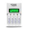 ENVIE SprintX Ultra Fast Rechargeable Batteries Charger AA & AAA Ni-mh with LCD Display &Smart Charge System - ECR 11 MC