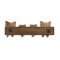 Owl Family Home Decorative Wooden Key Holder (6 Hooks, Mango Wood) Key Hanger for Wall Decor Keychain, Key Stand