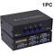 4 Port VGA Switch Video Selector Switcher Box | 4 Input 1 Output | VGA 2.0 Stable Selector Display port | Press Button