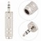 FEDUS 6.5 mm Female to 3.5 mm Male Audio Stereo Sound Adapter Plug | Headphone Converter Connector Jack (2pcs)