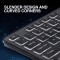 FINGERS Magnifico Moonlit Wired USB Keyboard with Laser-Etched, Backlit Keys, White Color Lighting, Cable Length 1.5M
