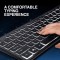 FINGERS Magnifico Moonlit Wired USB Keyboard with Laser-Etched, Backlit Keys, White Color Lighting, Cable Length 1.5M