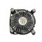 FRONTECH 775/1155 CPU Cooling Fan | Socket & Heat Sink for Air Circulation, Silent, De-Vibrating, HS Sunflower (CPF-0002, Black) CPU & Cabinet Fans