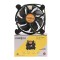 FRONTECH 775/1155 CPU Cooling Fan | Socket & Heat Sink for Air Circulation, Silent, De-Vibrating, HS Sunflower (CPF-0002, Black) CPU & Cabinet Fans