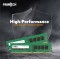 FRONTECH 4GB DDR3 8 Chips 1333/1600 MHz Desktop RAM Memory, Suitable for Gaming, Multitasking (RAM-0034, Green)