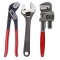 Kit Of 3 Tools Plumbing Kit (10 Water Pump Plier, 10 Pipe Wrench, 8 Adjustable wrench) Multipurpose Tool Kit