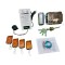 Electronic Door Lock & Wireless Remote kit (4 remotes)