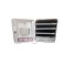 GENSEC DVR 2U Junction Box CCTV Rack for DVR ABS Fibre Plastic | IP66 PVC Box 13x11x5 for DVR, NVR, POE SWITCHES