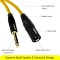 6.35mm (¼) TRS to XLR Male Balanced Cable for guitar. Amplifier, Mixer, Mic, Karaoke Machine - 2 Meter