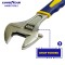 Goodyear Adjustable Wrench 8 (200mm) With Heavy Duty Comfortable Grip High Grade Steel With Nickle Chrome Finish