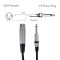 Mic Cable 6.35mm Jack Male To XLR 3PIN Female Wire For Microphone/Guitar (3 Meter/9.8 feet)