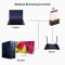 950 Mbps USB WiFi Adapter | Wireless Network Receiver Dongle for Laptop, Desktop, Windows XP/7/10 | 1 Year Warranty