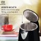 Havells AQUA PLUS 1500 watts 1.2 liters Electric Kettle, Double Layered Cool Touch | 304 Rust Resistant | Auto Shut Off