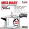 Hawkins 1.5 Litre Miss Mary Aluminium Pressure Cooker, Small Inner Lid Cooker, Silver (MM15)