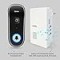 Qubo Smart WiFi Video Doorbell | Instant Phone Visitor Video Call | Intruder Alarm System | 1080P FHD Camera | 2-Way Talk