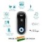 Qubo Smart WiFi Video Doorbell | Instant Phone Visitor Video Call | Intruder Alarm System | 1080P FHD Camera | 2-Way Talk