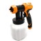 Homdum Electric HVLP Paint Sprayer Gun 500W Spraying Machine Shoulder Mountable Fast Air Painting Tool, Yellow Paint Sprayers