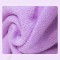 Super Soft Rabbit Bath Towel with Hand/face Towel for Women/Girls & Kids | Baby Shower | 2 pcs (144x75cm) + (74x34cm) | Purple