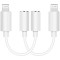 Lightning to 3.5mm Headphone for iPhone, 3.5mm Aux Stereo for iPhone 11/11 Pro/XS/XR/X/8/7, iPad & iOS 13 (2 pcs)