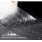 Ultra Thin Clear Keyboard Cover MacBook Pro 16 2019 Release A2141 with Touch Bar & Touch ID Keyboard Skin Protector
