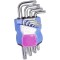 9Pcs L Type Screwdriver Double-End Wrench Set Allen Key Hexagon Torx Star Spanner Key Set Hand Tools Allen Key Set
